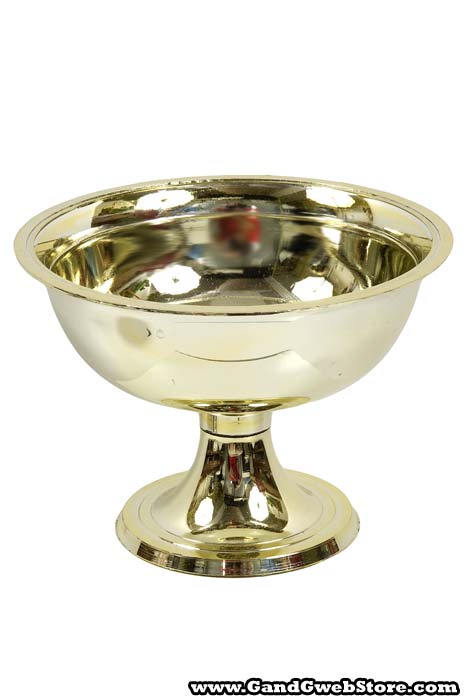 5" Compote Gold Pkg/6