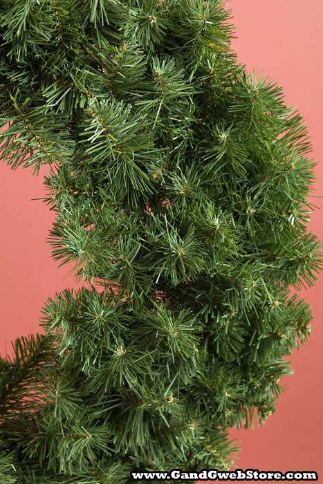 30" Giant Noble Wreath Green