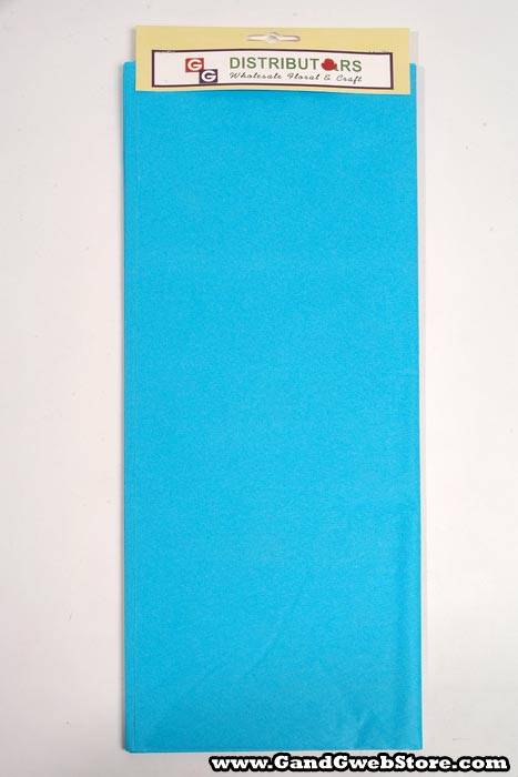 20" X 30" Tissue Paper Turquoise