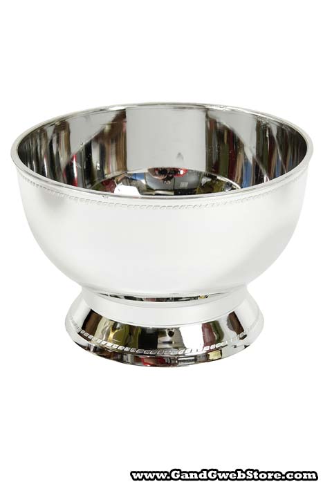 4.5" Designer Bowl Silver Pkg/6