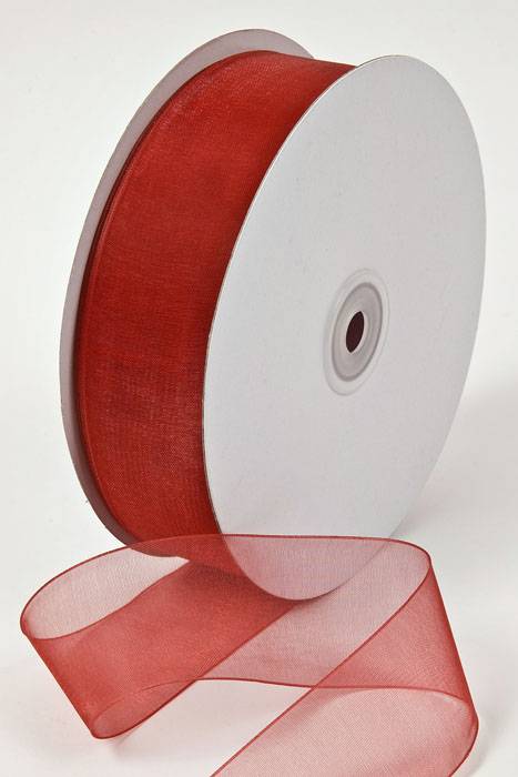 Organdy Ribbon Red