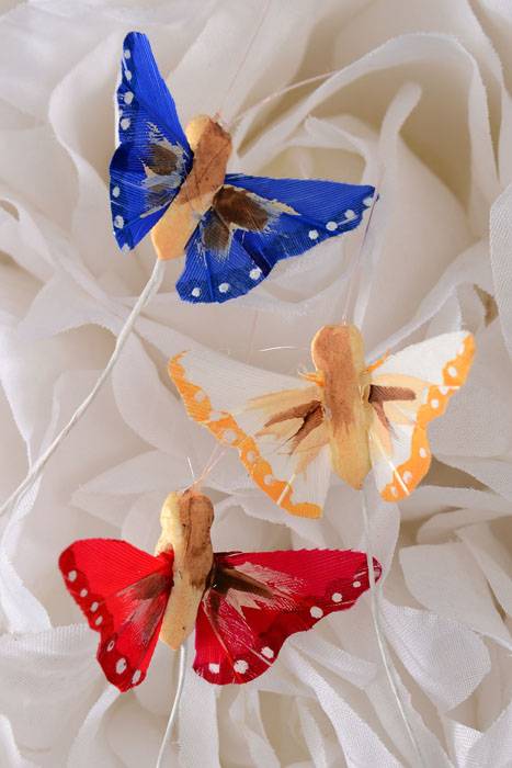 1" Mini Butterfly Assort Pkg/12