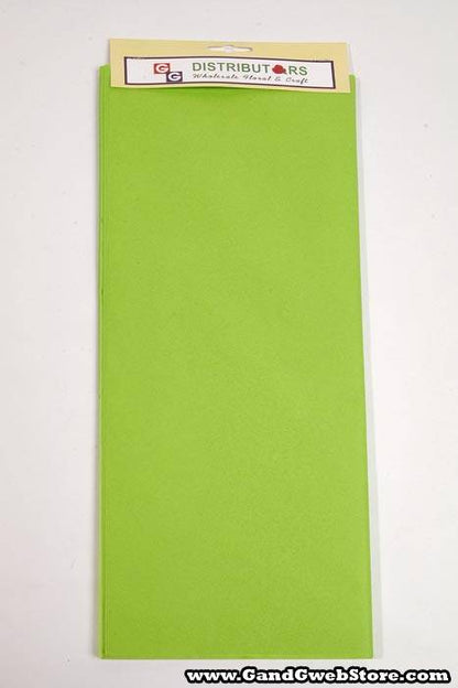 20" X 30" Tissue Paper Citrus Green