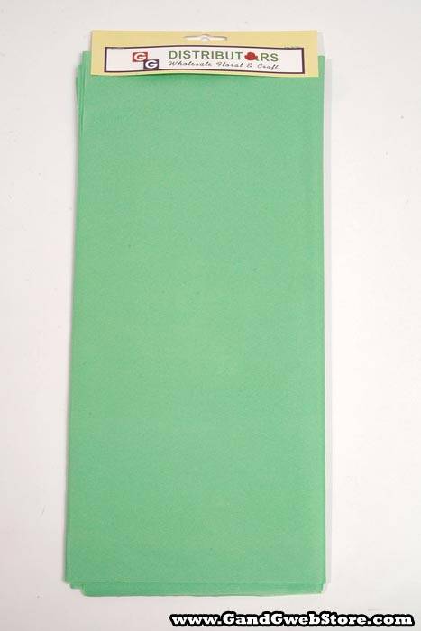 20" X 30" Tissue Paper Apple Green