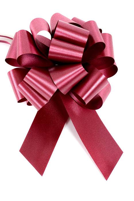 Perfect Bow Pull Ribbon Pkg/10 Burgundy