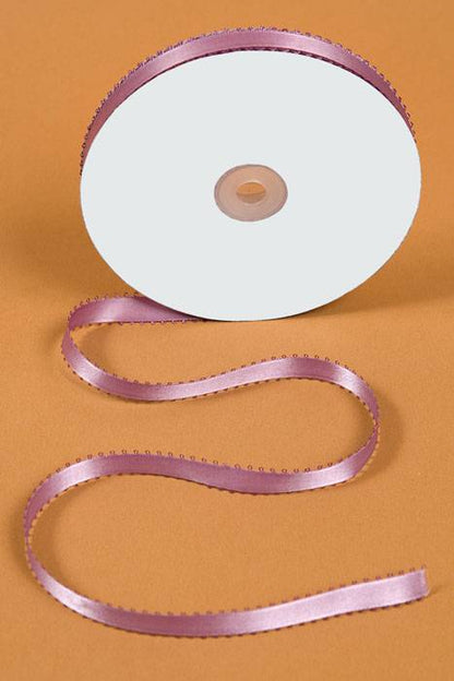 Picot Ribbon Mauve