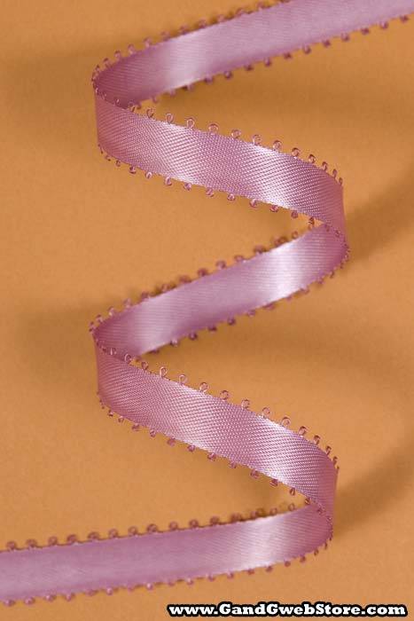 Picot Ribbon Mauve