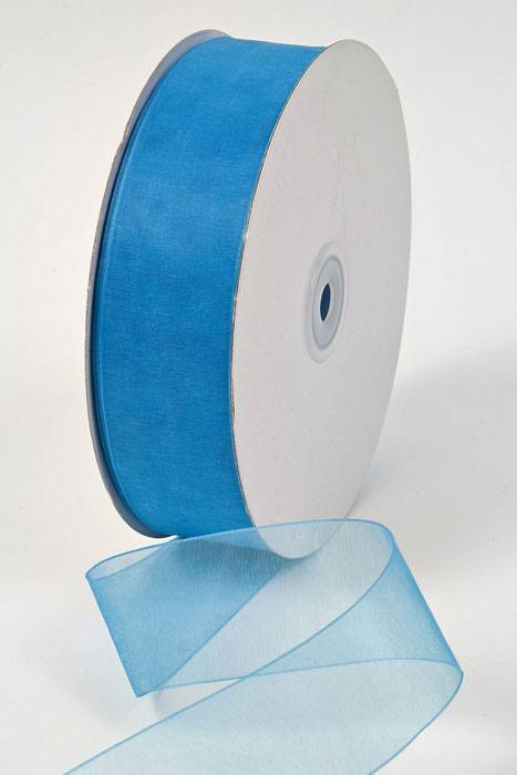 Organdy Ribbon Turquoise