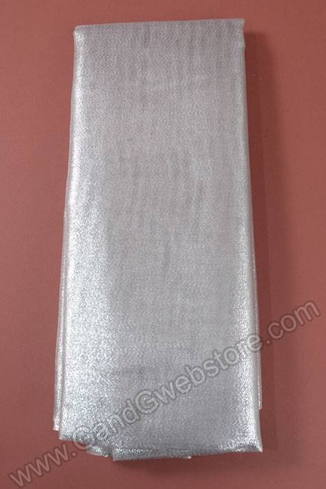 54" X 3yds Sparkly Decor Panel Silver