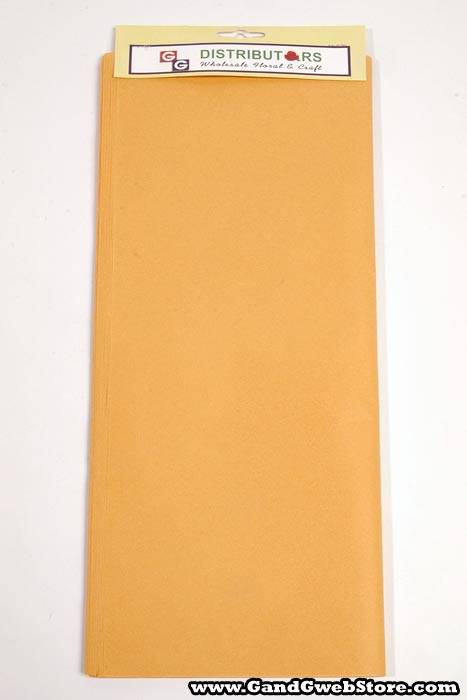 20" X 30" Tissue Paper Harvest Gold