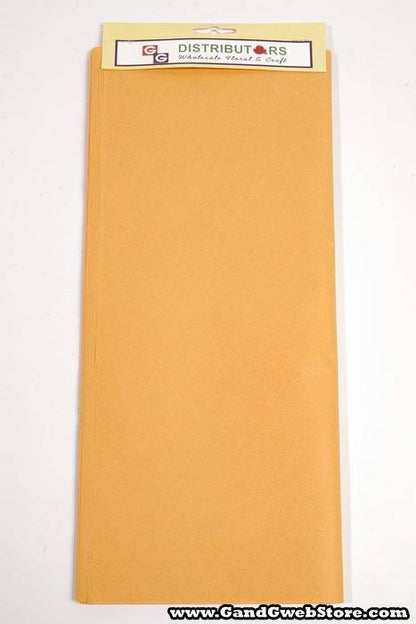20" X 30" Tissue Paper Harvest Gold