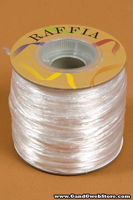 100yds Pearlized Raffia Iridescent