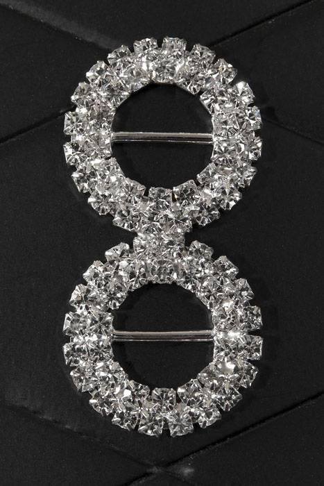 25mm Double Ring Ribbon Button