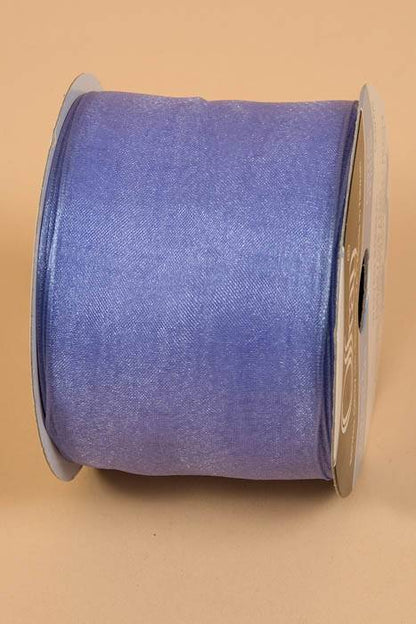 2.5" X 25yds Wired Encore Ribbon Lilac