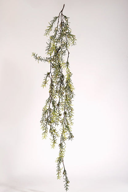 48" Iced Cedar Berry Hanger Champagne