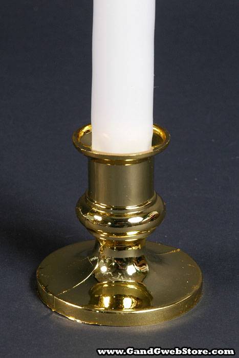 2.30&quot; Candle Holder Gold Pkg/12