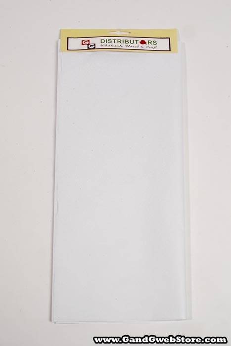 20" X 30" Tissue Paper White