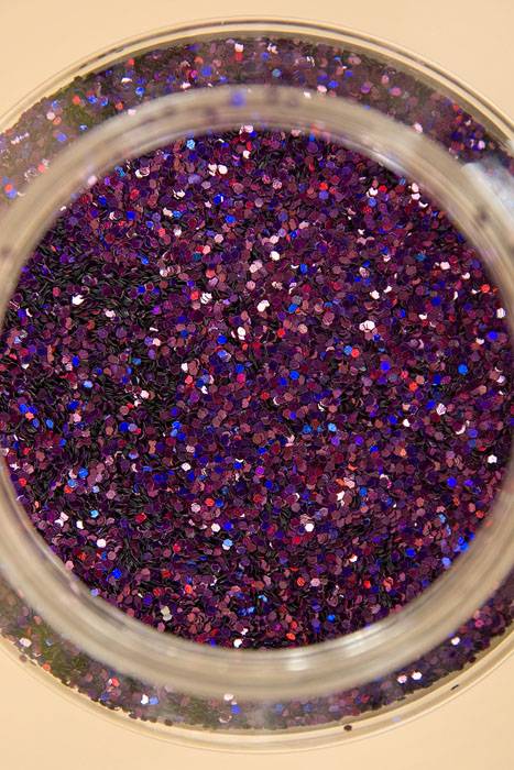 16oz X 0.035" Jewel Glitter Purple