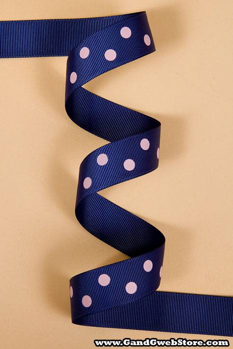 7/8" X 17yds Grosgrain Light Navy 