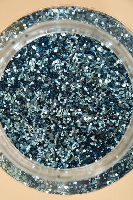 16oz X 0.035" Glitter Blue
