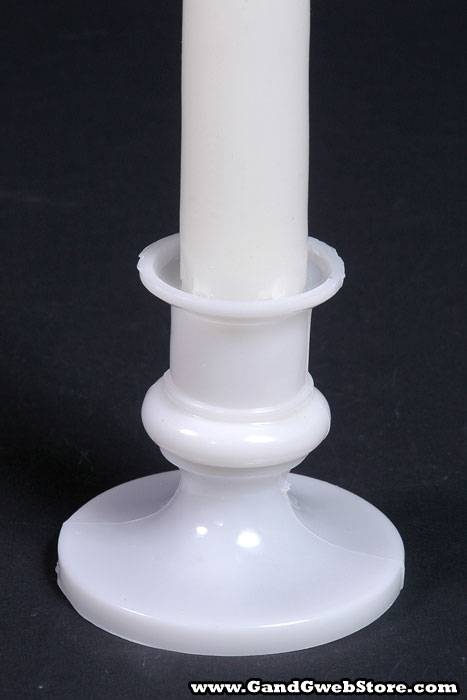 2.30&quot; Candle Holder White Pkg/12