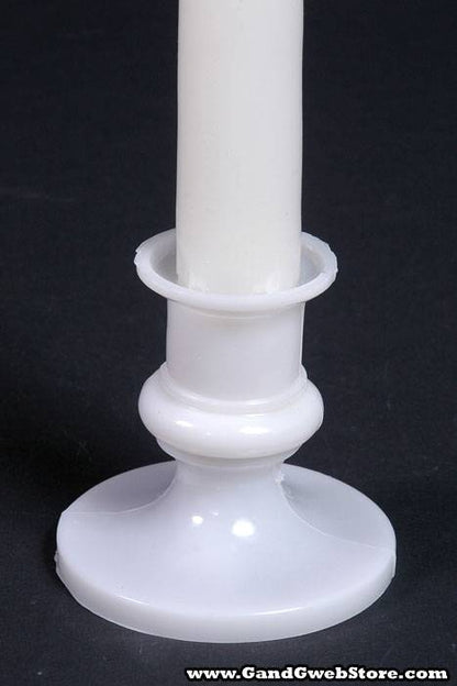 2.30&quot; Candle Holder White Pkg/12