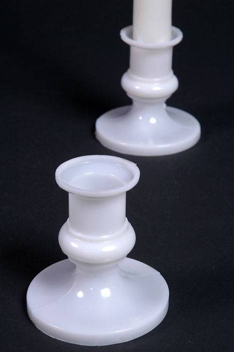 2.30&quot; Candle Holder White Pkg/12
