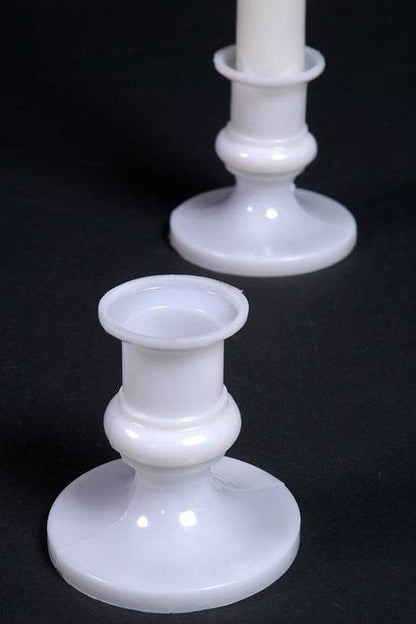 2.30&quot; Candle Holder White Pkg/12