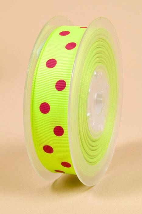 7/8" X 17yds Grosgrain Key Lime 