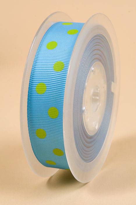 7/8" X 17yds Grosgrain Turquoise 