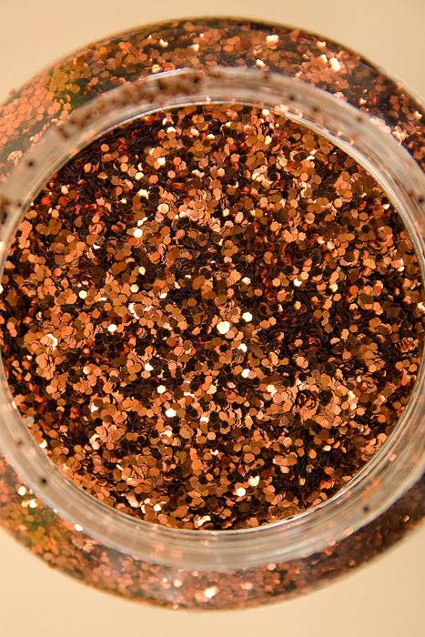 16oz X 0.035" Glitter Orange