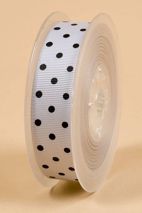 7/8" X 17yds Grosgrain Shell Grey 