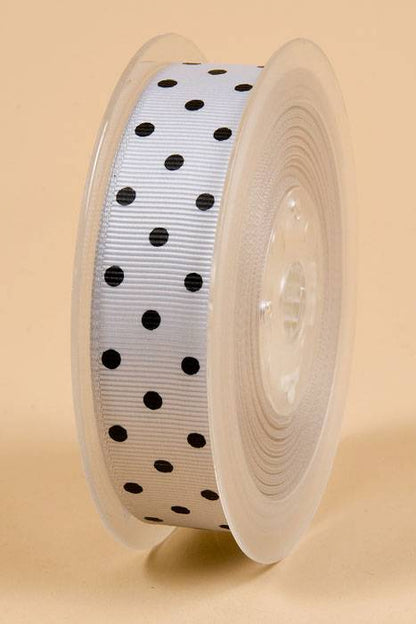 7/8" X 17yds Grosgrain Shell Grey 