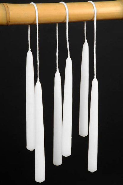 5" Joined Wick Candle Pkg/12 White