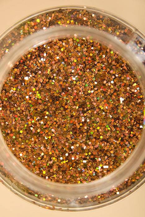 16oz X 0.035" Jewel Glitter Copper