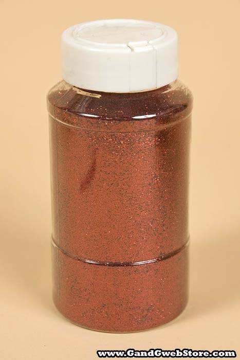 16oz X 0.015" Glitter Red
