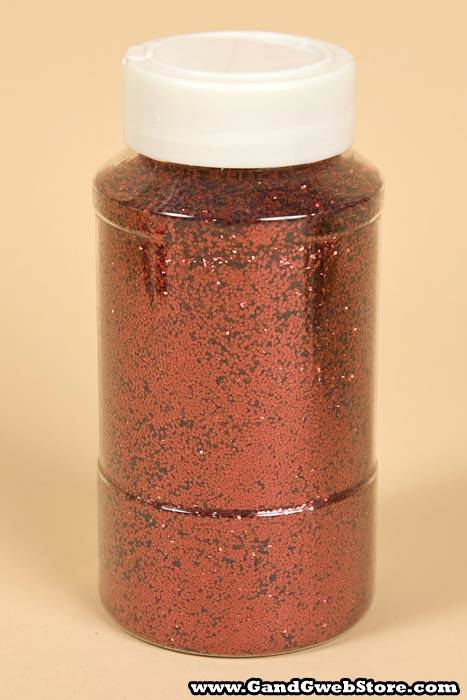 16oz X 0.035" Glitter Red