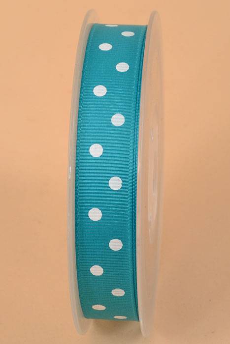 5/8" X 17yds Grosgrain Tornado Blue 