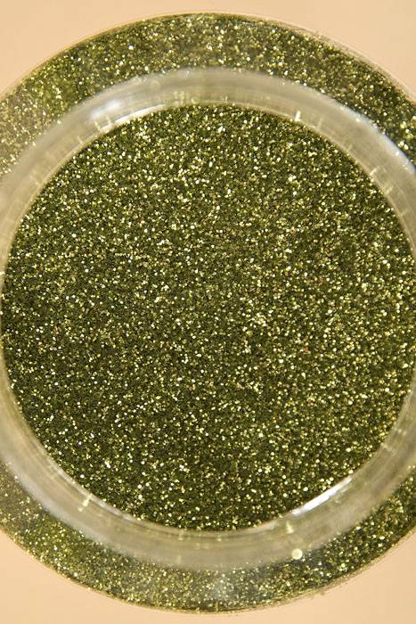 16oz X 0.015" Glitter Kelly Green