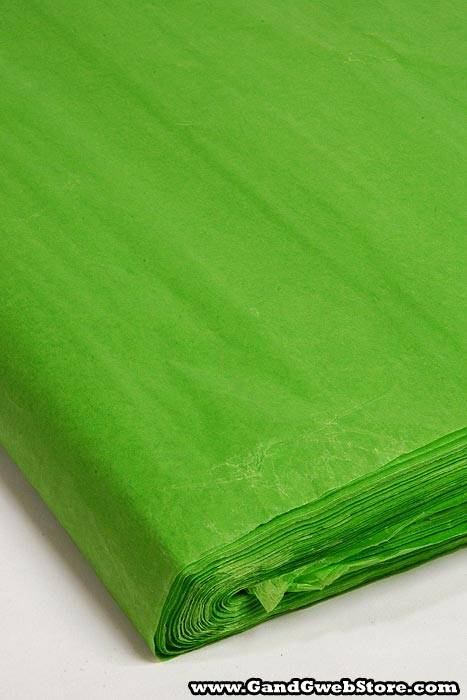 24&quot; X 36&quot; Waxed Tissue Sheets Citrus Green Pkg/400