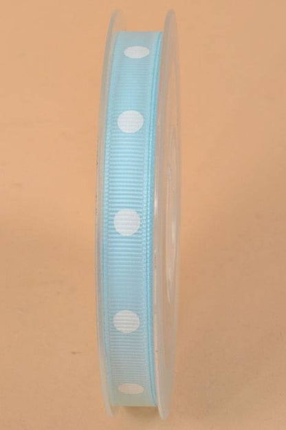 3/8" X 17yds Grosgrain Light Blue 