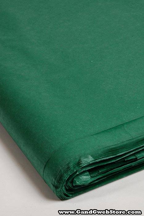 24" X 36" Waxed Tissue Sheets Green Pkg/400