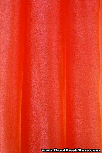 60" X 15yds Shimmer Organza Fabric Pink/gold