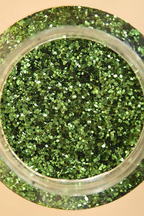 16oz X 0.035" Glitter Hunter Green