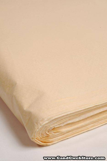 24" X 36" Waxed Tissue Sheets French Vanilla Pkg/400