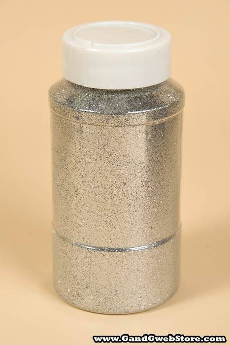 16oz X 0.015" Glitter Silver