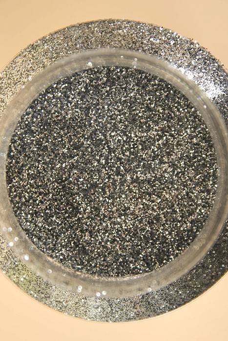 16oz X 0.015" Glitter Silver