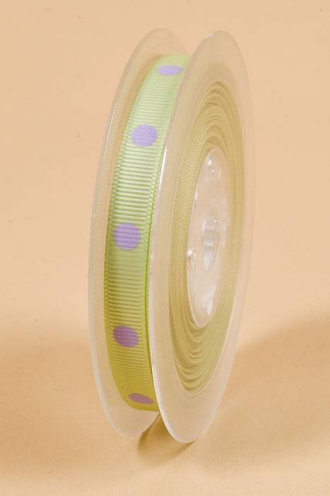 3/8" X17yds Grosgrain Lime Juice 