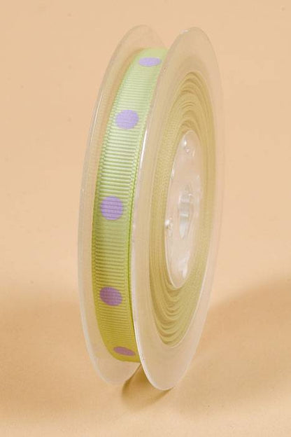 3/8" X17yds Grosgrain Lime Juice 