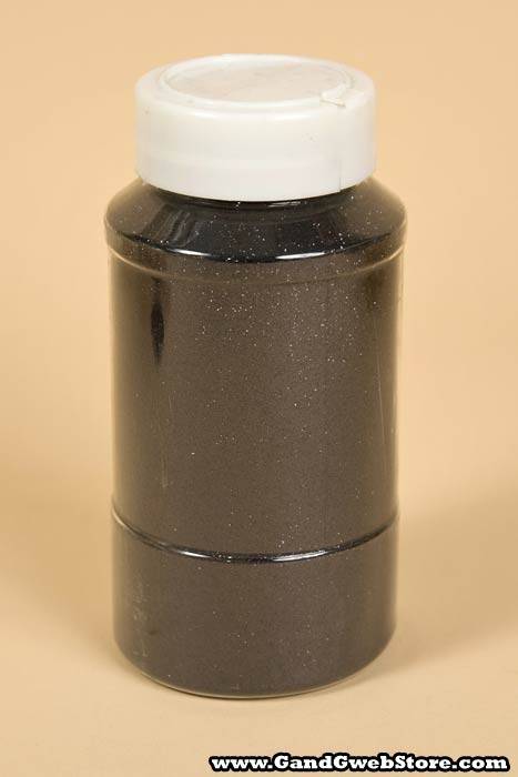 16oz X 0.015&quot; Glitter Black